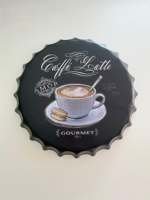 CAPSULE MÉTAL LATTE DIAM.40CM - CAPSULE DECO - MUZZANO