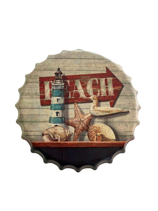 CAPSULE MÉTAL PLAGE DIAM.40CM - CAPSULE DECO - MUZZANO