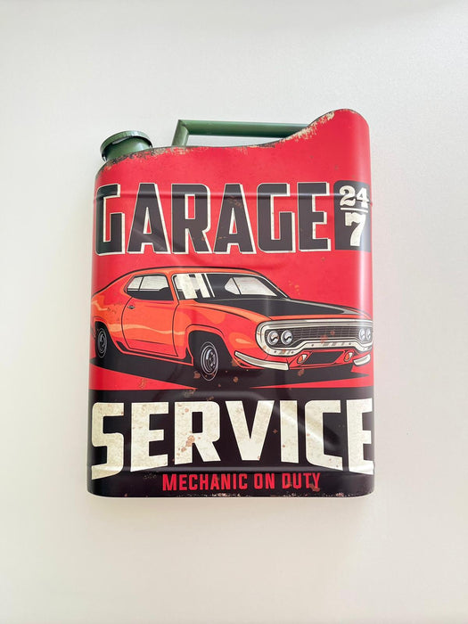 JERRICAN ESSENCE MÉTAL SERVICE H.50CM - JERRICAN ESSENCE DECO - MUZZANO