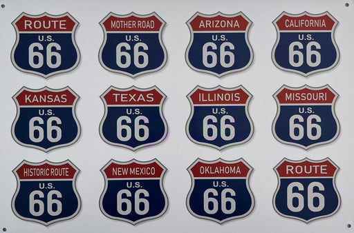 PLAQUE MÉTAL 66 30X20 CM - PLAQUE DECORATIVE - MUZZANO