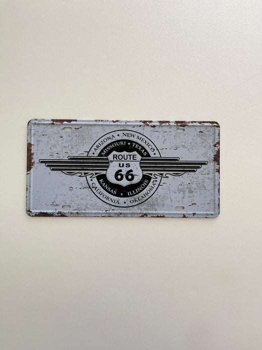 PLAQUE MÉTAL ARIZONA 15x30 CM - PLAQUE DECORATIVE - MUZZANO