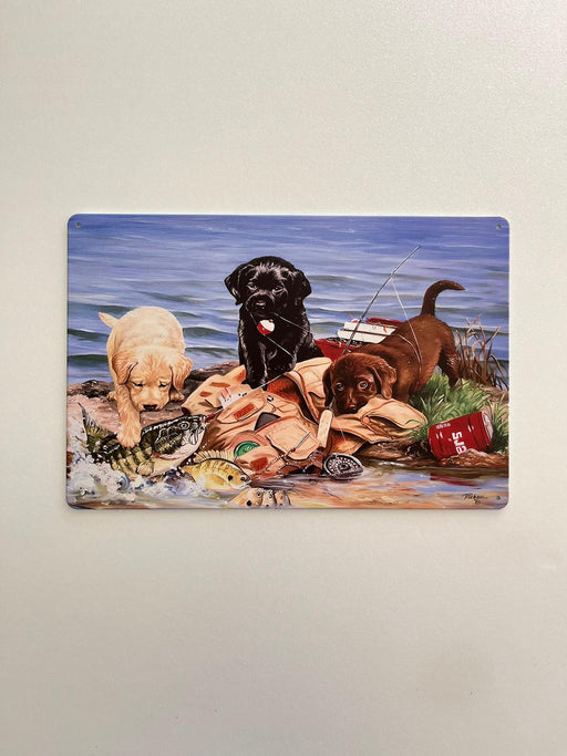 PLAQUE MÉTAL COPAIN 30X20 CM - PLAQUE DECORATIVE - MUZZANO