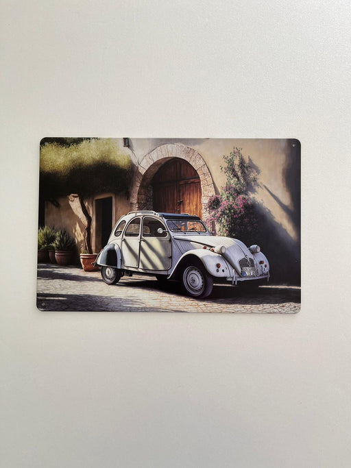 PLAQUE MÉTAL ENTRÉE 30X20 CM - PLAQUE DECORATIVE - MUZZANO