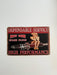 PLAQUE MÉTAL HOT ROD 30X20 CM - PLAQUE DECORATIVE - MUZZANO