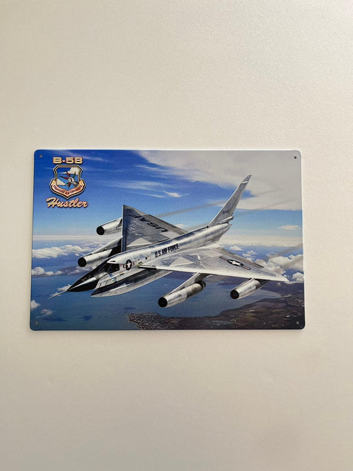 PLAQUE MÉTAL HUSTLER 30X20 CM - PLAQUE DECORATIVE - MUZZANO