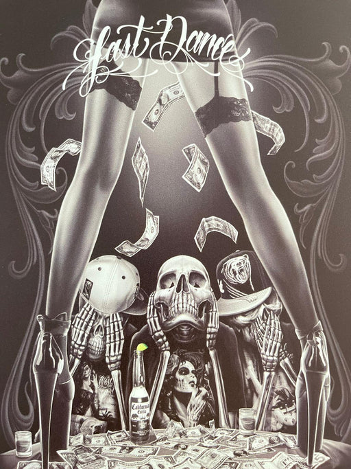 PLAQUE MÉTAL JUST DANCE 30X20 CM - PLAQUE DECORATIVE - MUZZANO