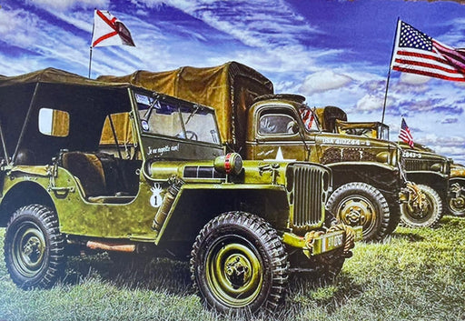 PLAQUE MÉTAL MILITAIRE 30X20 CM - PLAQUE DECORATIVE - MUZZANO