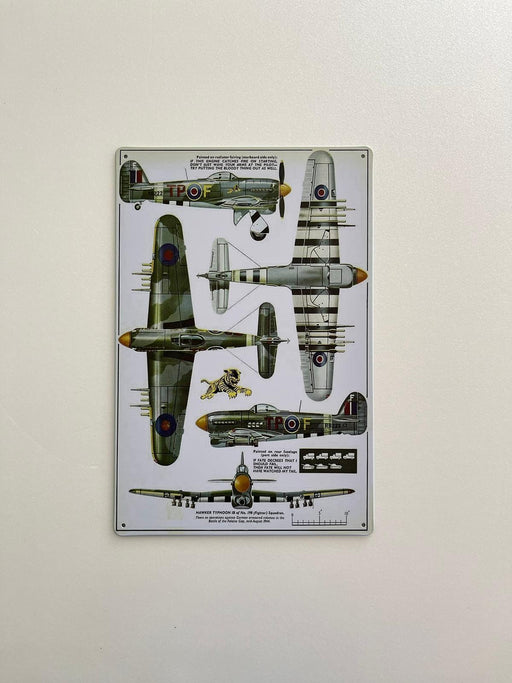 PLAQUE MÉTAL PLAN 30X20 CM - PLAQUE DECORATIVE - MUZZANO