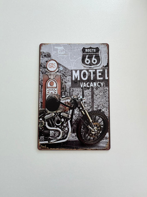 PLAQUE MÉTAL VACANCY 30X20 CM - PLAQUE DECORATIVE - MUZZANO