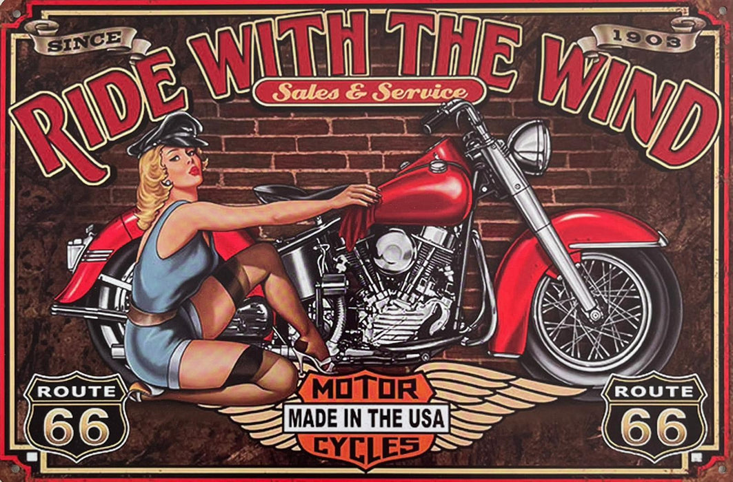 PLAQUE MÉTAL WIND 30X20 CM - PLAQUE DECORATIVE - MUZZANO