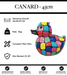 Sculpture Canard Resine 45cm Statue - Puzzle - MUZZANO