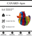 Sculpture Canard Resine 65cm Statue - Multicolore - MUZZANO