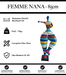 Sculpture Femme Nana Resine 85cm Statue - Hiver - MUZZANO