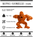 Sculpture Gorille Resine 70cm debout Statue - ORANGE - MUZZANO