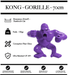 Sculpture Gorille Resine 70cm debout Statue - VIOLET - MUZZANO