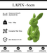 Sculpture Lapin Resine 60cm Statue - Vert - MUZZANO