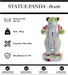 Sculpture Panda Resine 180cm XXL Statue - White Trash - MUZZANO