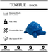 Sculpture Tortue Resine 110cm Statue - BLEU - MUZZANO